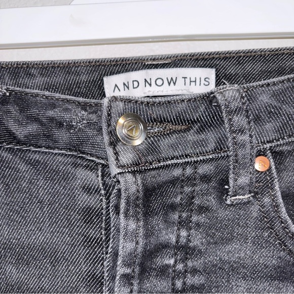 AND NOW THIS (Macy’s) whisker wash jeans Size 25 - Picture 2 of 5